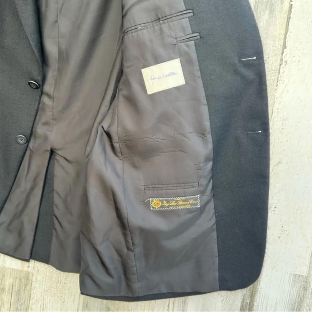 Loro Piana Men’s 100% Cashmere Black‎ Blazer - Size 42R